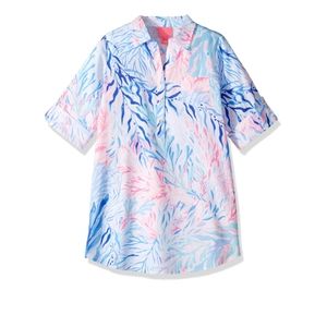 Lily pulitzer cover up sz L